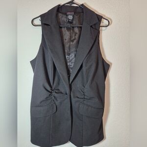 Torrid Charcoal Sleeveless Vest